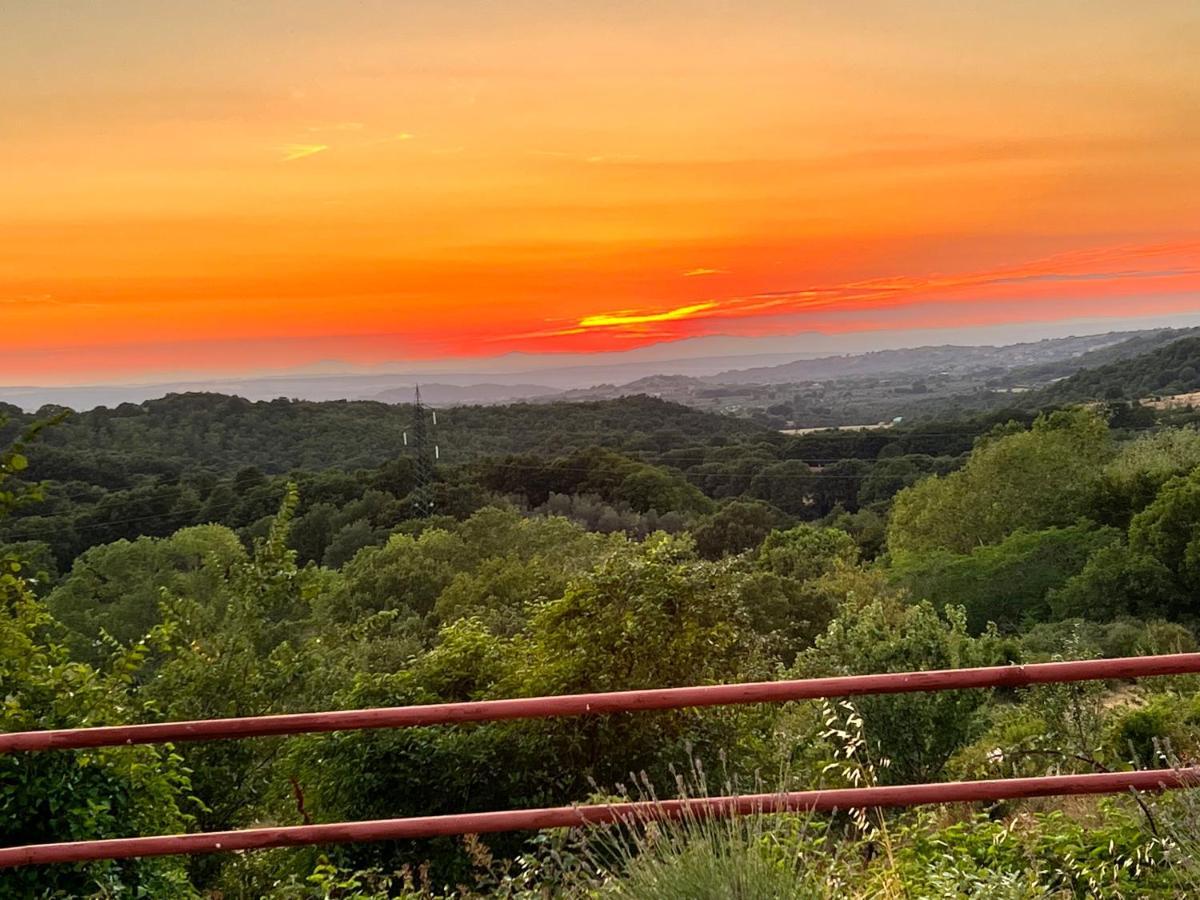 B&B Il Tramonto Barbarano Romano Exterior foto