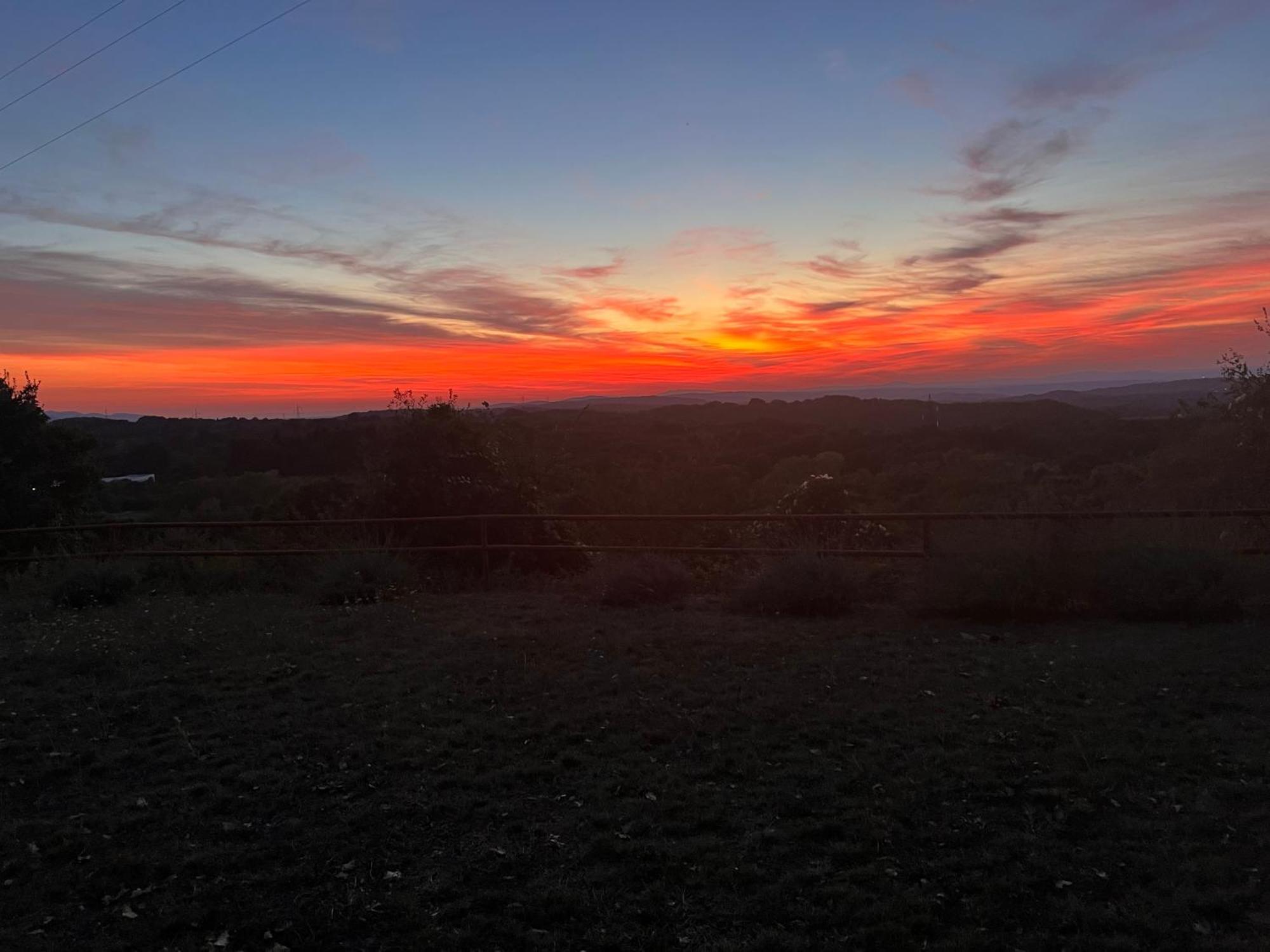 B&B Il Tramonto Barbarano Romano Exterior foto