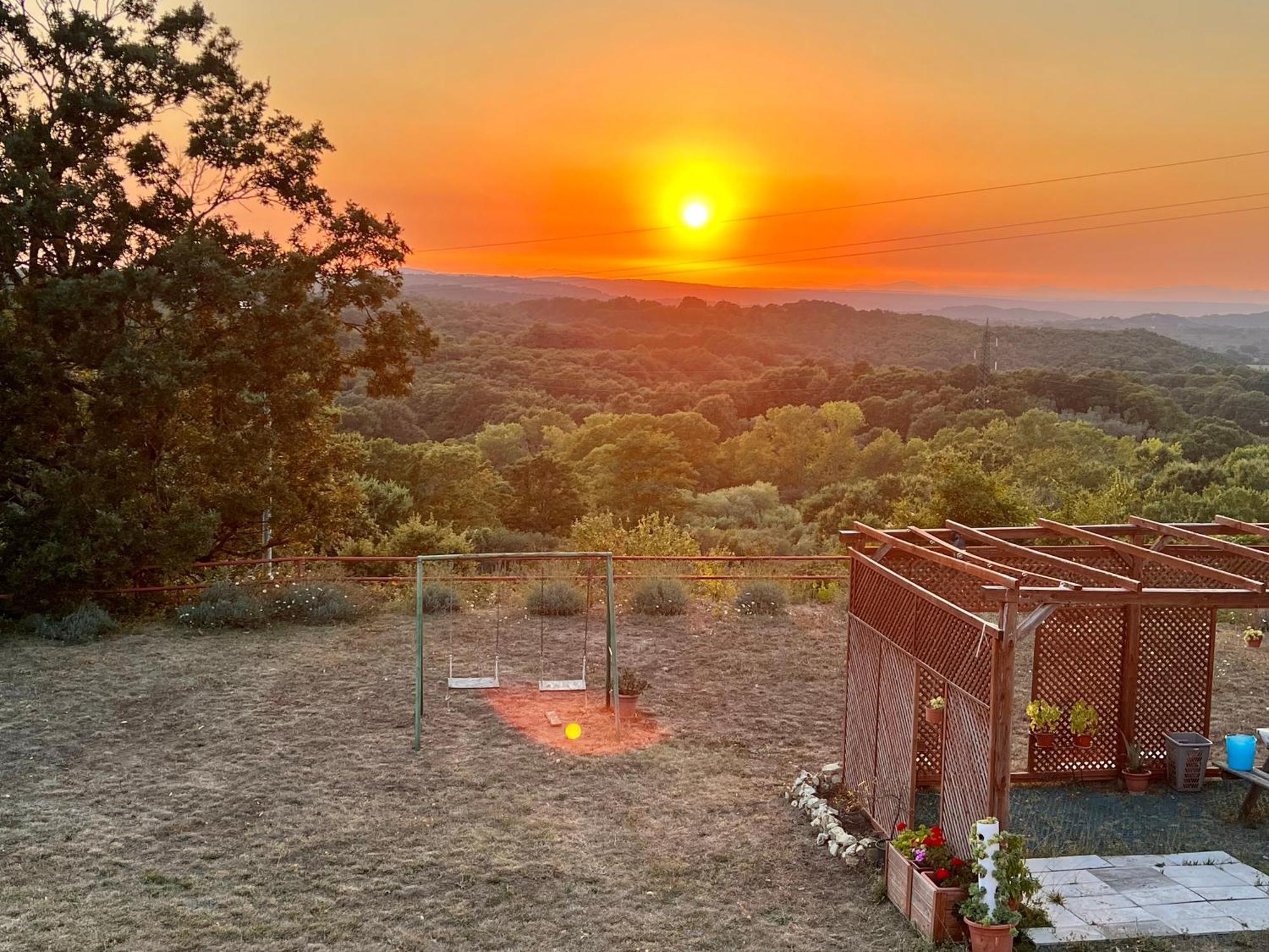 B&B Il Tramonto Barbarano Romano Exterior foto